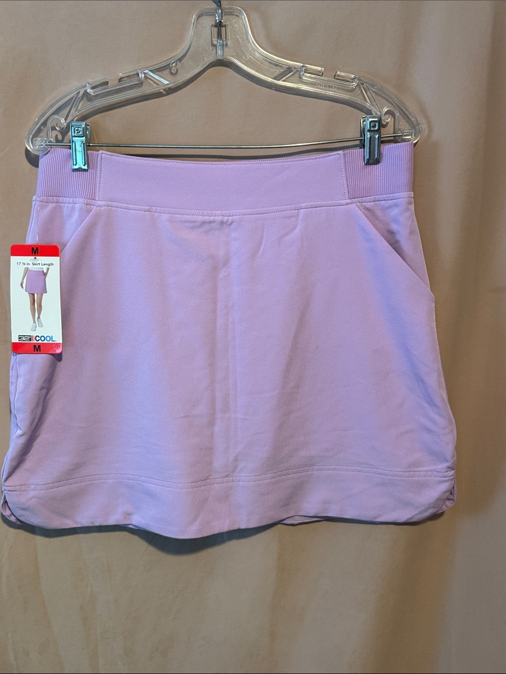 32 coolLilac Active Skort with Side Pockets